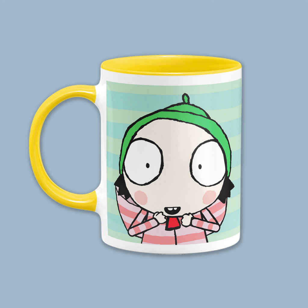 Sarah & Duck - Are You Ok? Coloured Insert Mug