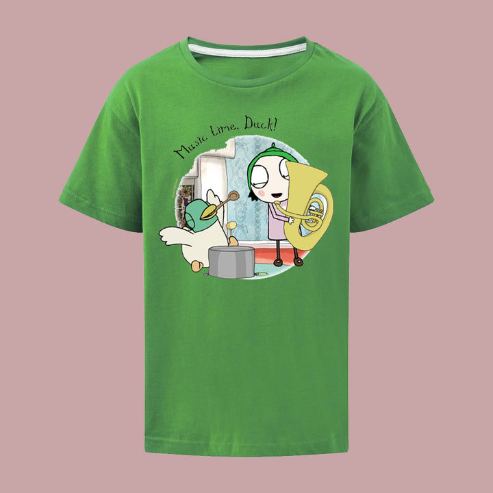 Sarah & Duck Music Time, Duck! T-Shirt