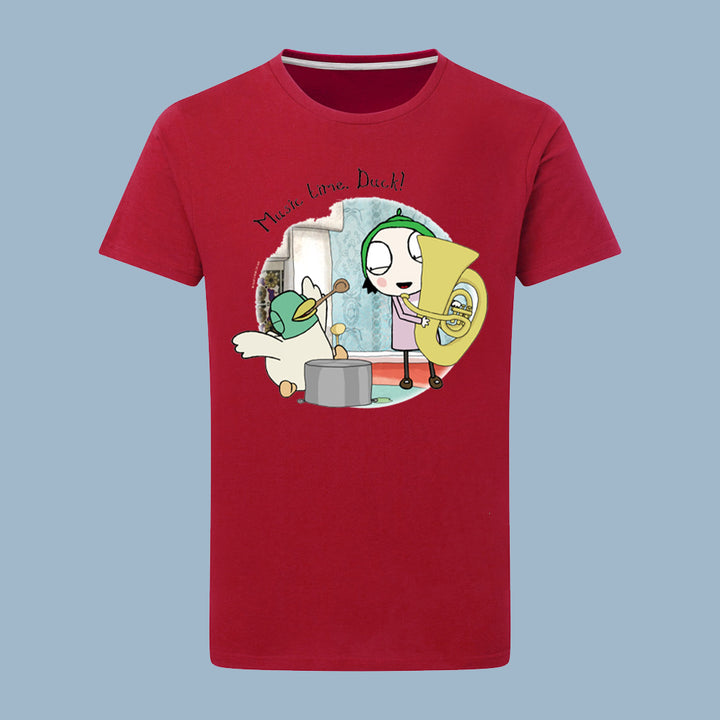 Sarah & Duck Music Time, Duck! T-Shirt
