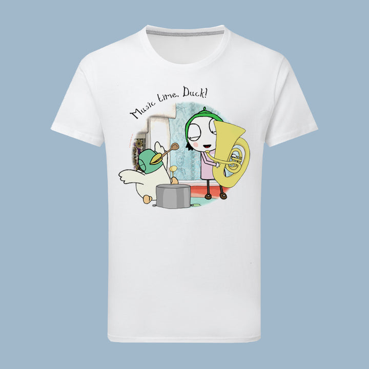 Sarah & Duck Music Time, Duck! T-Shirt