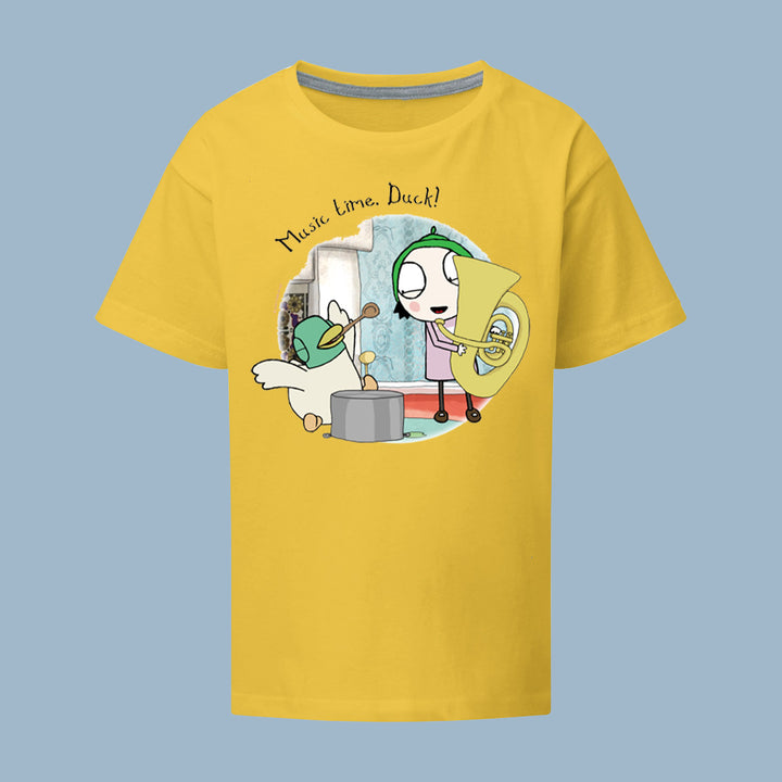 Sarah & Duck Music Time, Duck! T-Shirt
