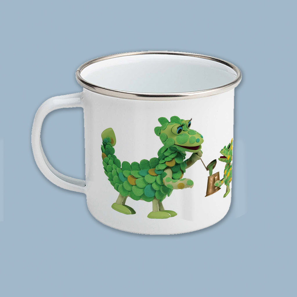 Time For Soup Clangers Enamel Mug