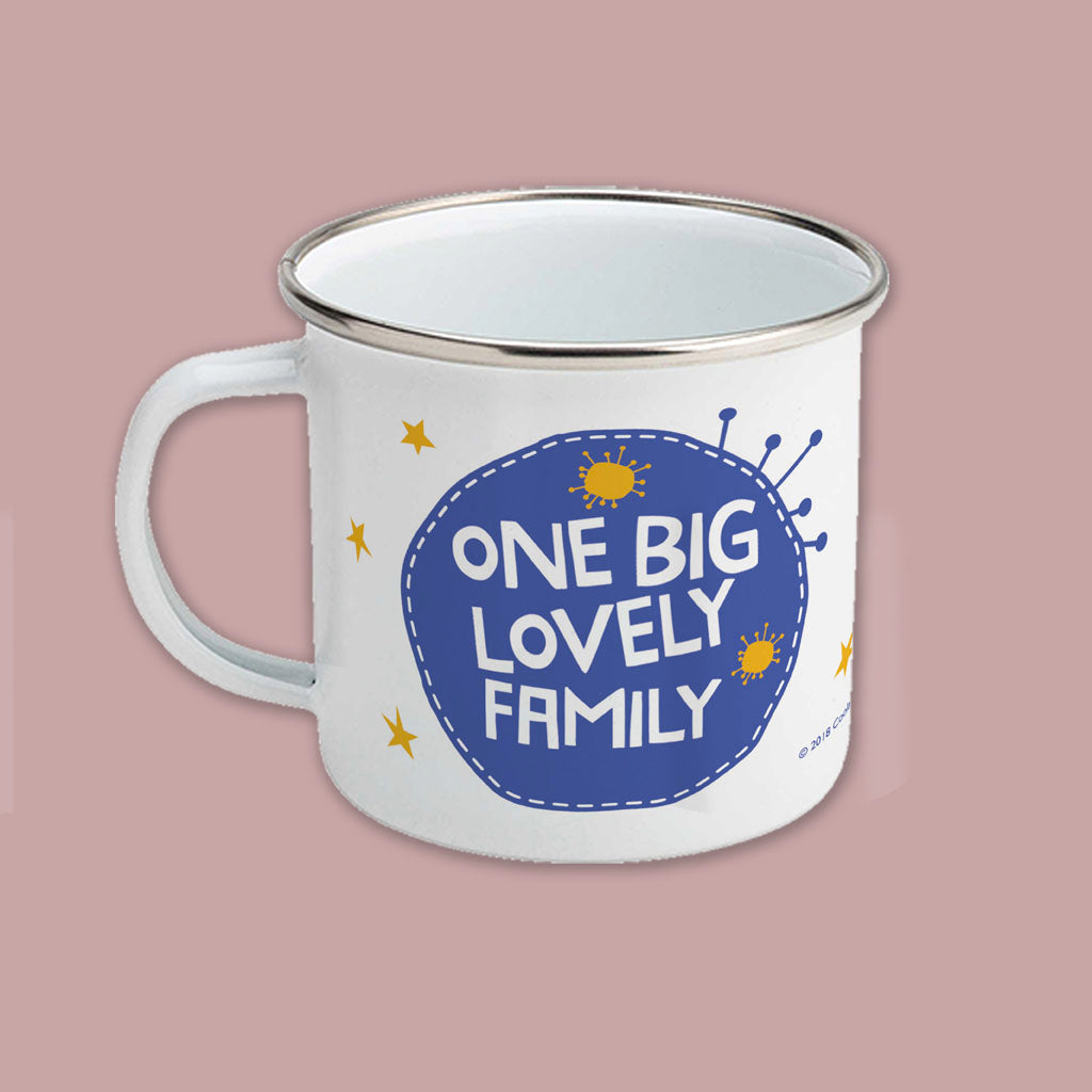Family Clangers Enamel Mug