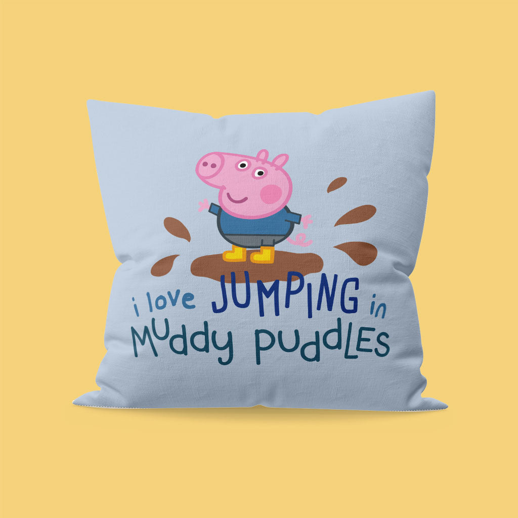 George Muddy Puddles Cushion