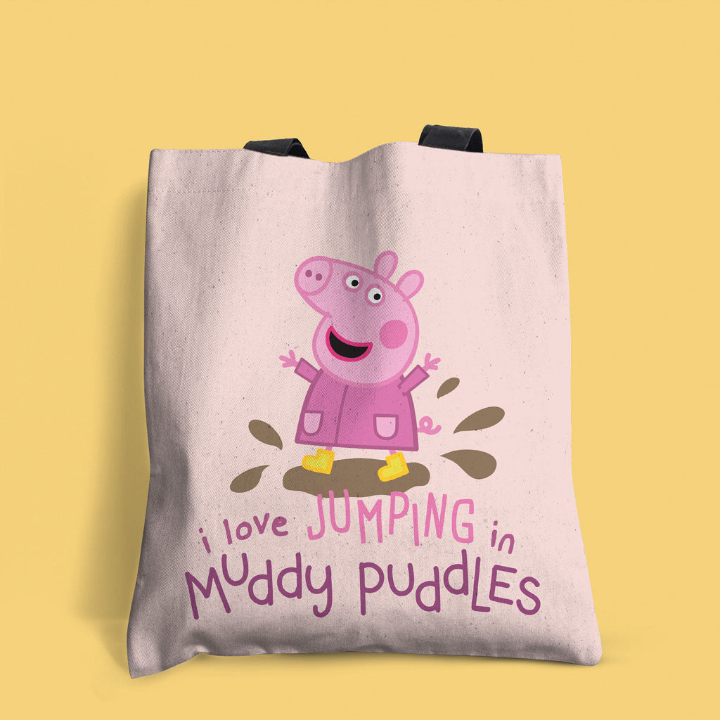 Peppa Muddy Puddles Edge-to-Edge Tote Bag