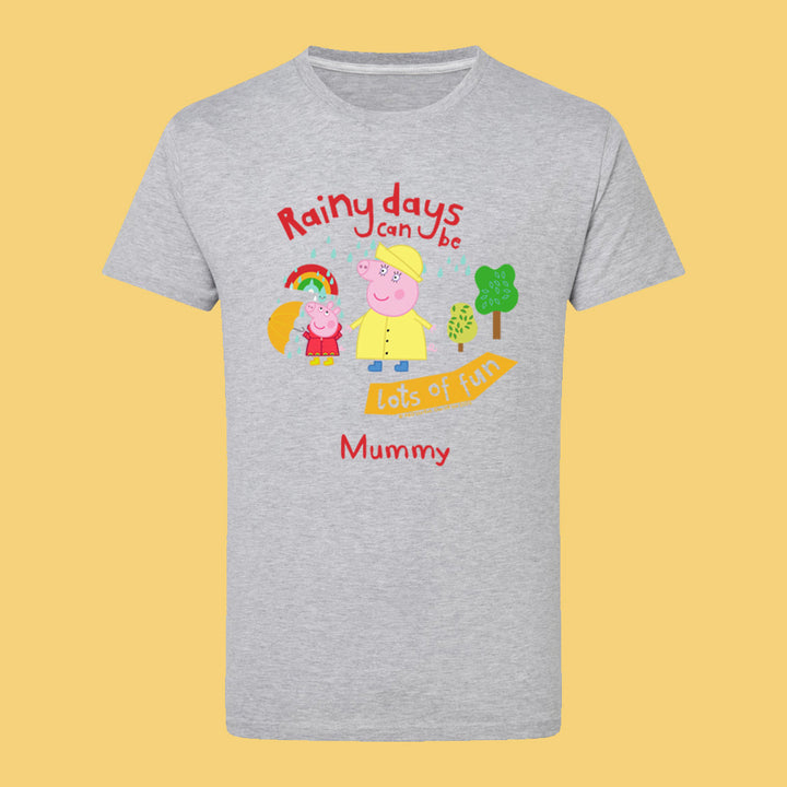 Rainy Days Mummy Pig T-Shirt