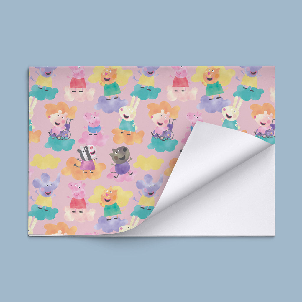 Peppa and Friends in Clouds - Pink