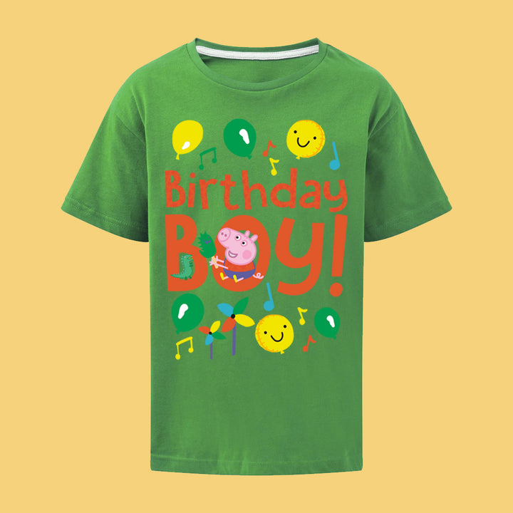 George Pig Birthday Boy T-Shirt