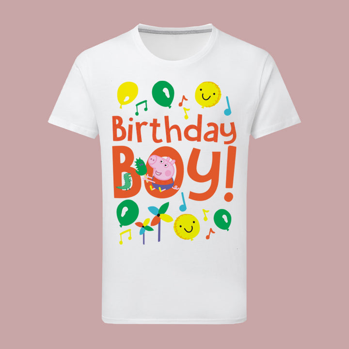 George Pig Birthday Boy T-Shirt