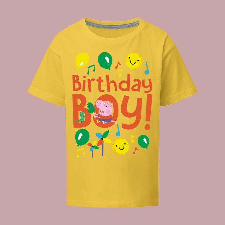 George Pig Birthday Boy T-Shirt