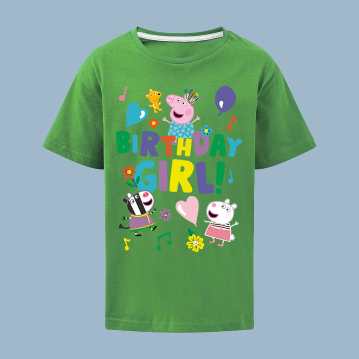 Peppa Pig Birthday Girl T-Shirt