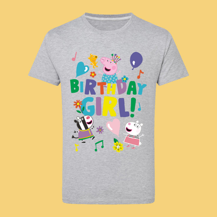 Peppa Pig Birthday Girl T-Shirt