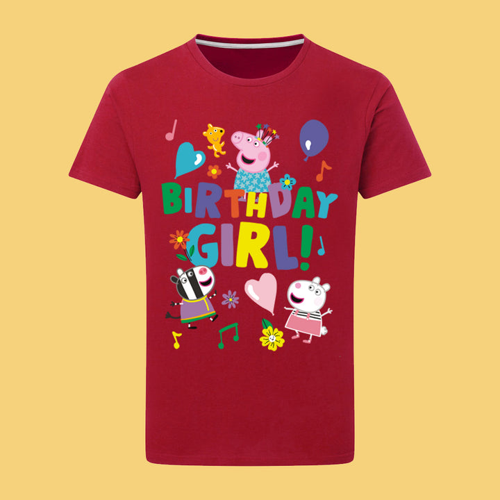 Peppa Pig Birthday Girl T-Shirt