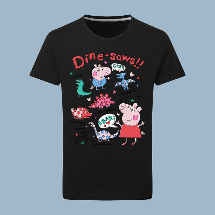 Peppa Pig and George Dinosaurs T-Shirt