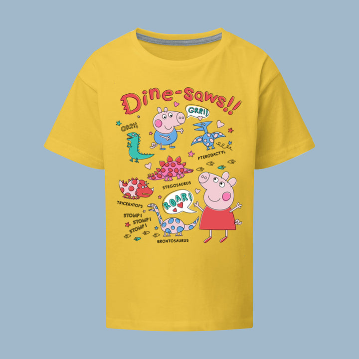 Peppa Pig and George Dinosaurs T-Shirt