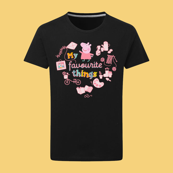 Peppa Pig My Favourite Things T-Shirt