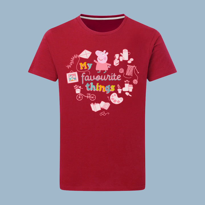 Peppa Pig My Favourite Things T-Shirt