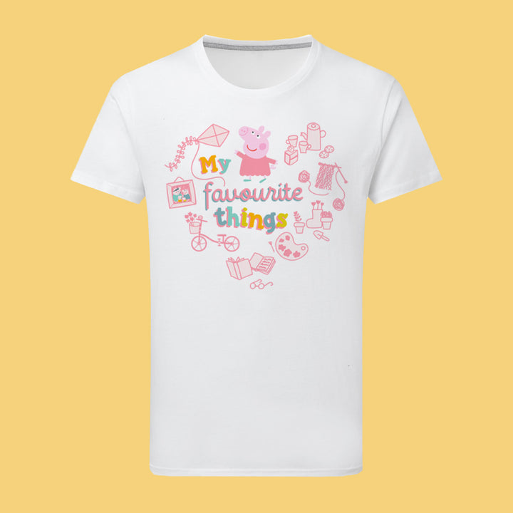 Peppa Pig My Favourite Things T-Shirt