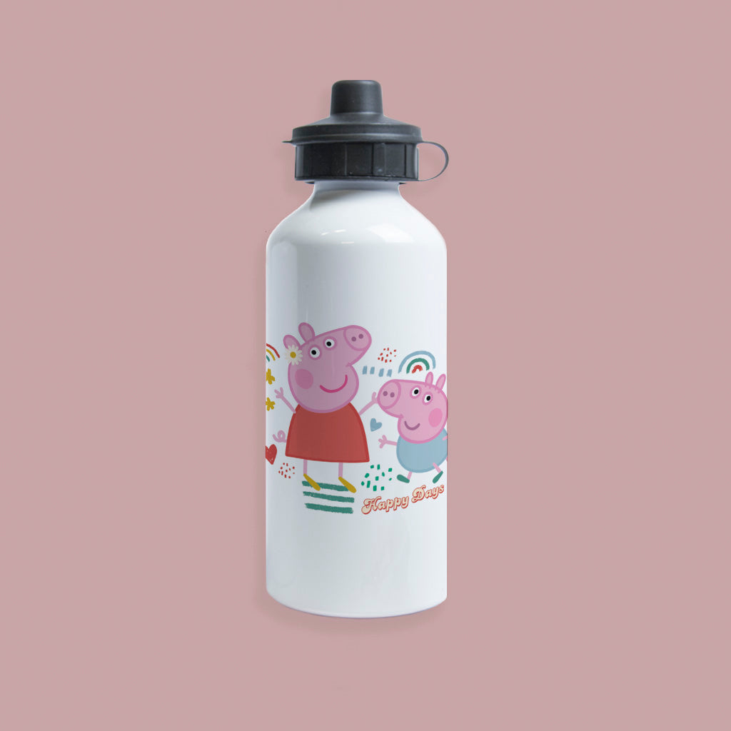 Peppa and George Happy Days Water Bottle