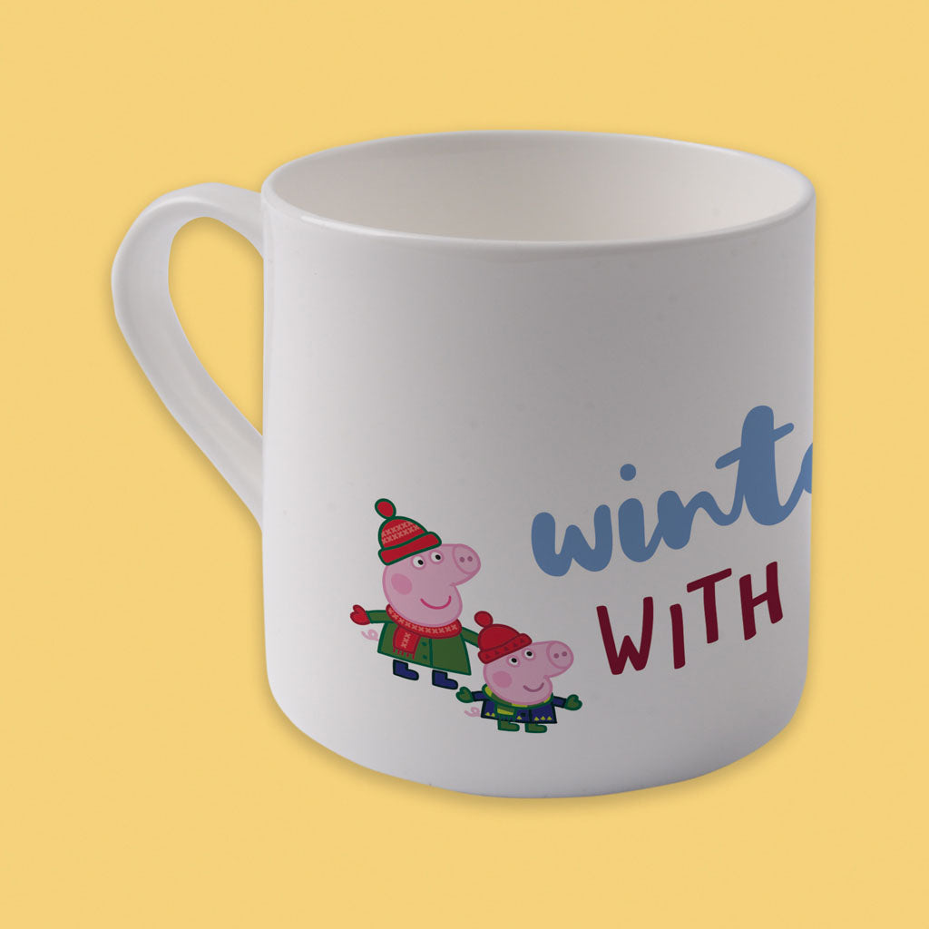 Winter Fun with Grandpa Bone China Mug