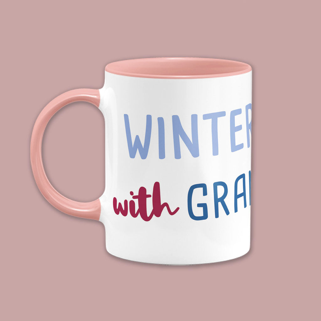 Winter Fun with Granny Coloured Insert Mug