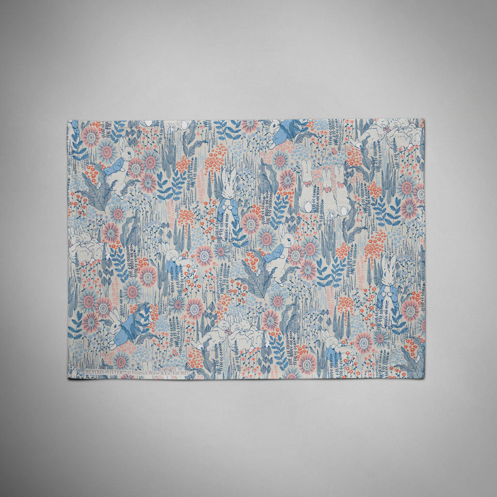 Peter in the Meadow Patterned Tea Towel