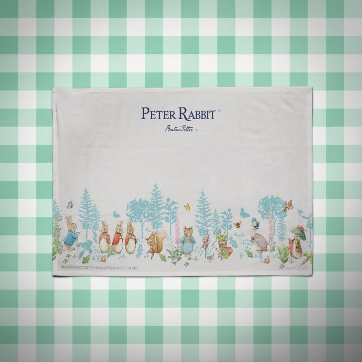 Garden Frieze Tea Towel