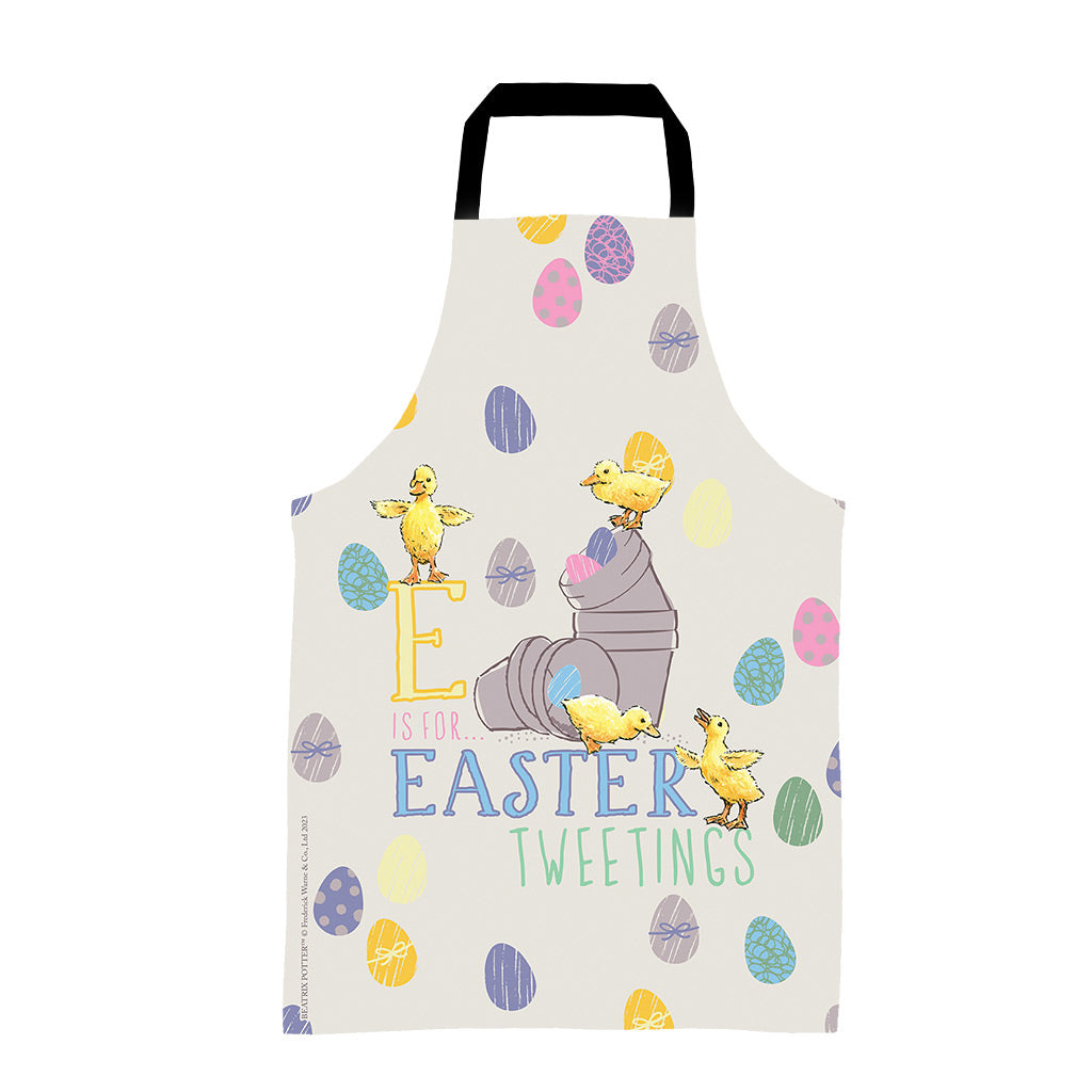 Easter Tweetings Yellow Apron