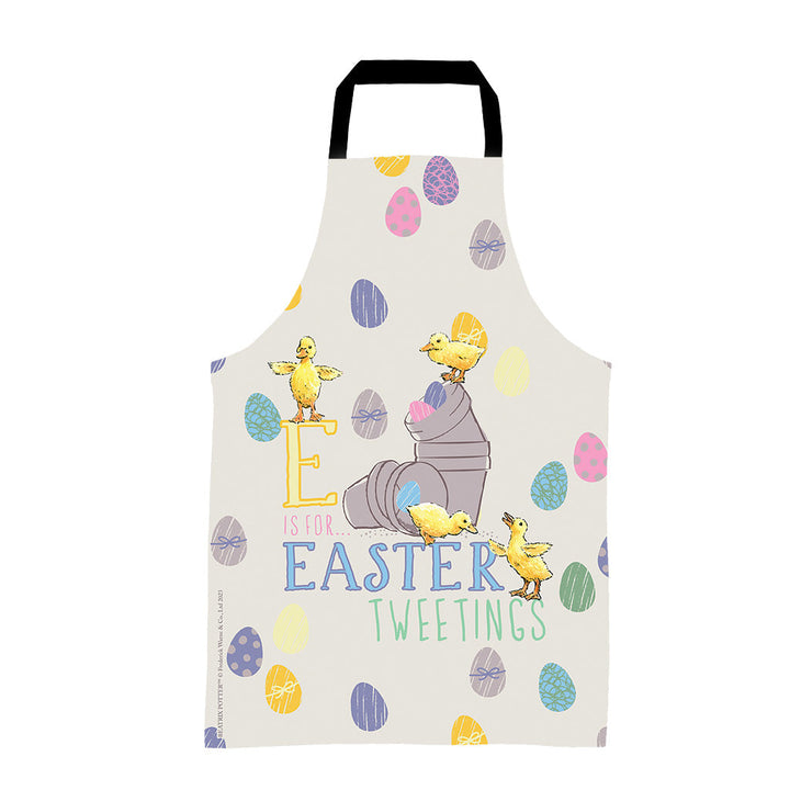 Easter Tweetings Yellow Apron