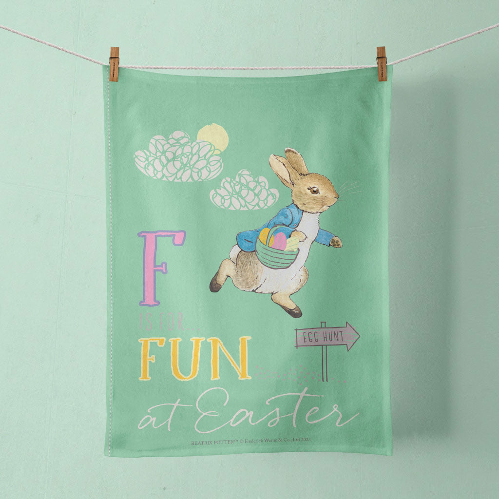 Fun at Easter Tea Towel
