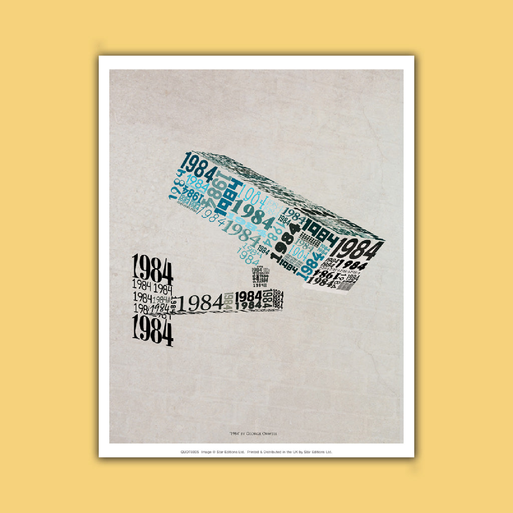 Quote - 1984 Art Print