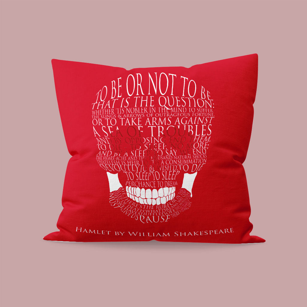 William Shakespeare quote - Hamlet Cushion