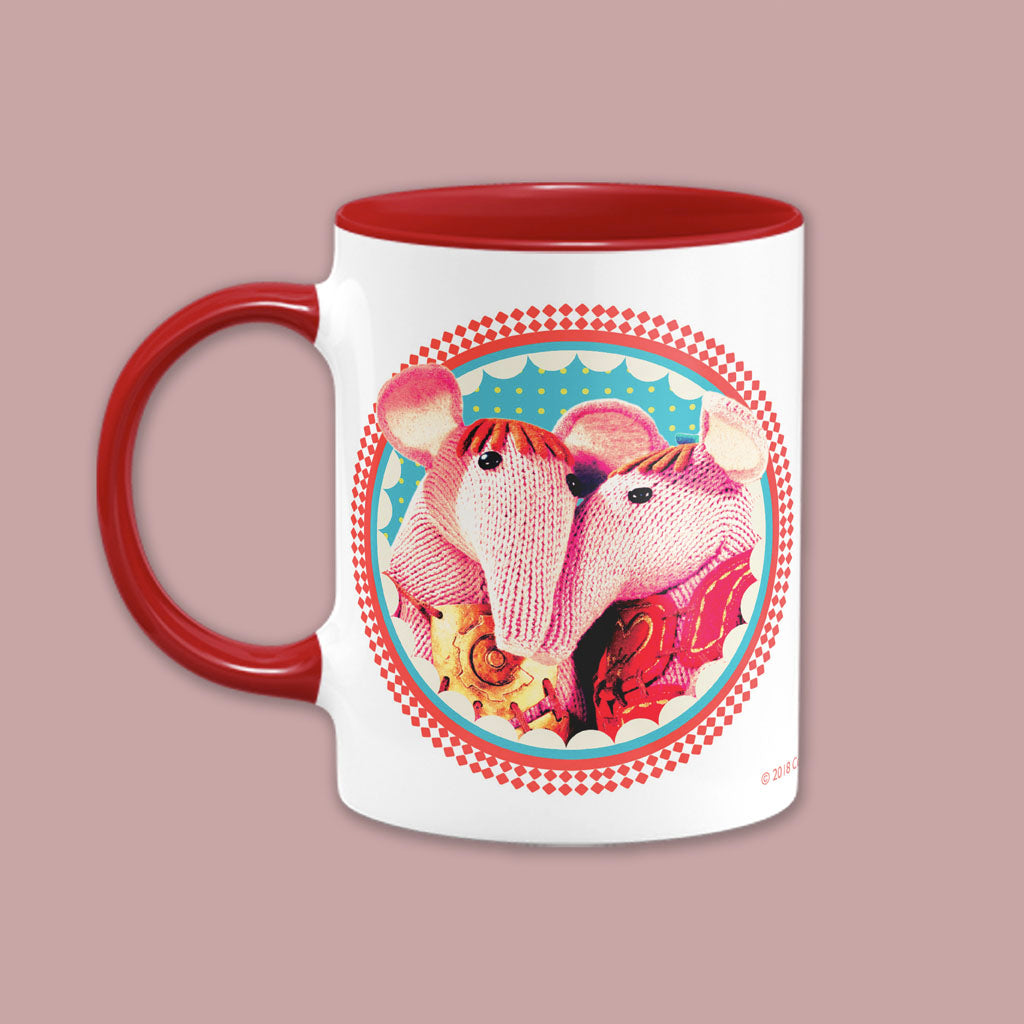 Cuddly Clangers Coloured Insert Mug