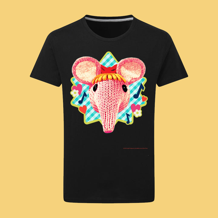 Blue Hearts and Flowers Clangers T-Shirt
