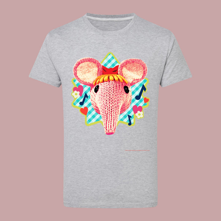 Blue Hearts and Flowers Clangers T-Shirt