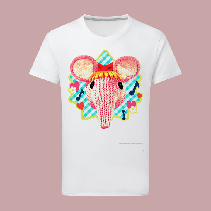 Blue Hearts and Flowers Clangers T-Shirt