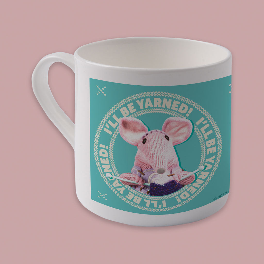 I'll Be Yarned Clangers Bone China Mug