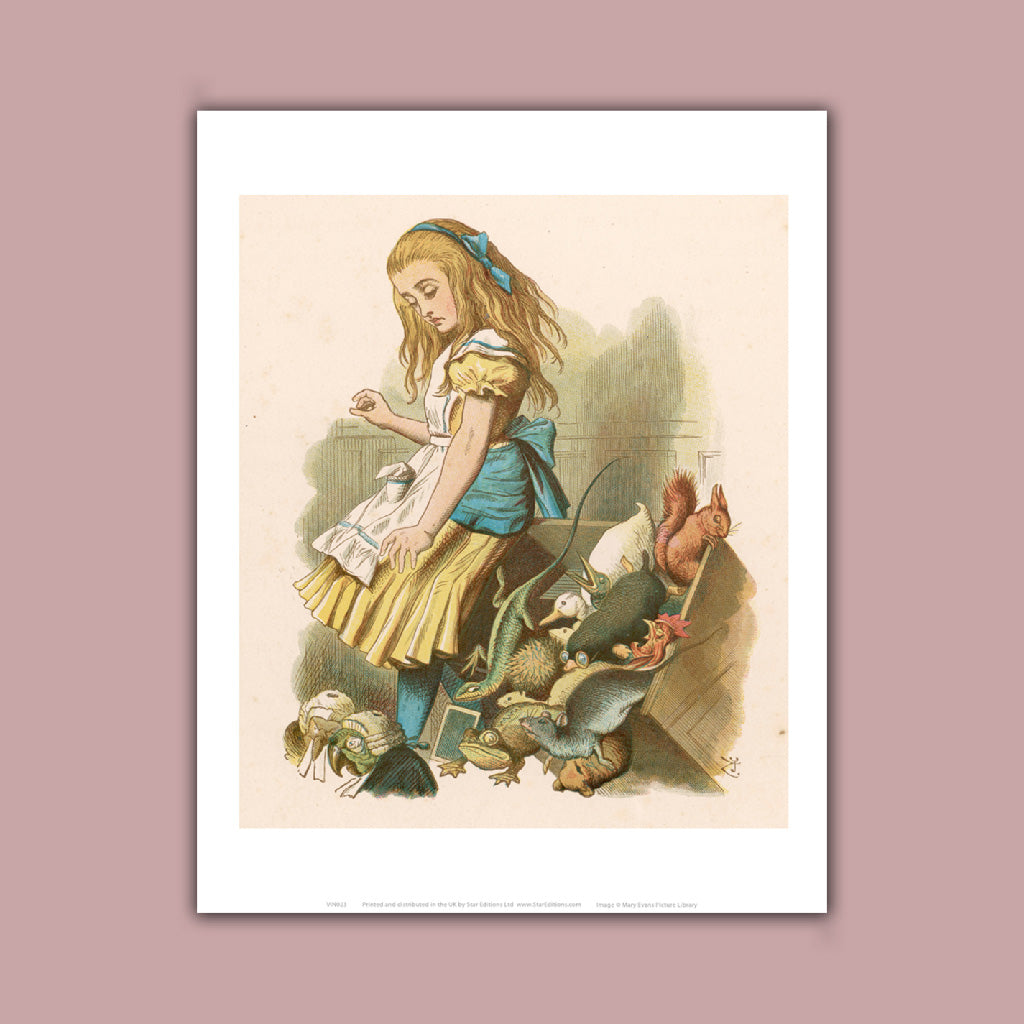 Alice In Wonderland, Jury Art Print