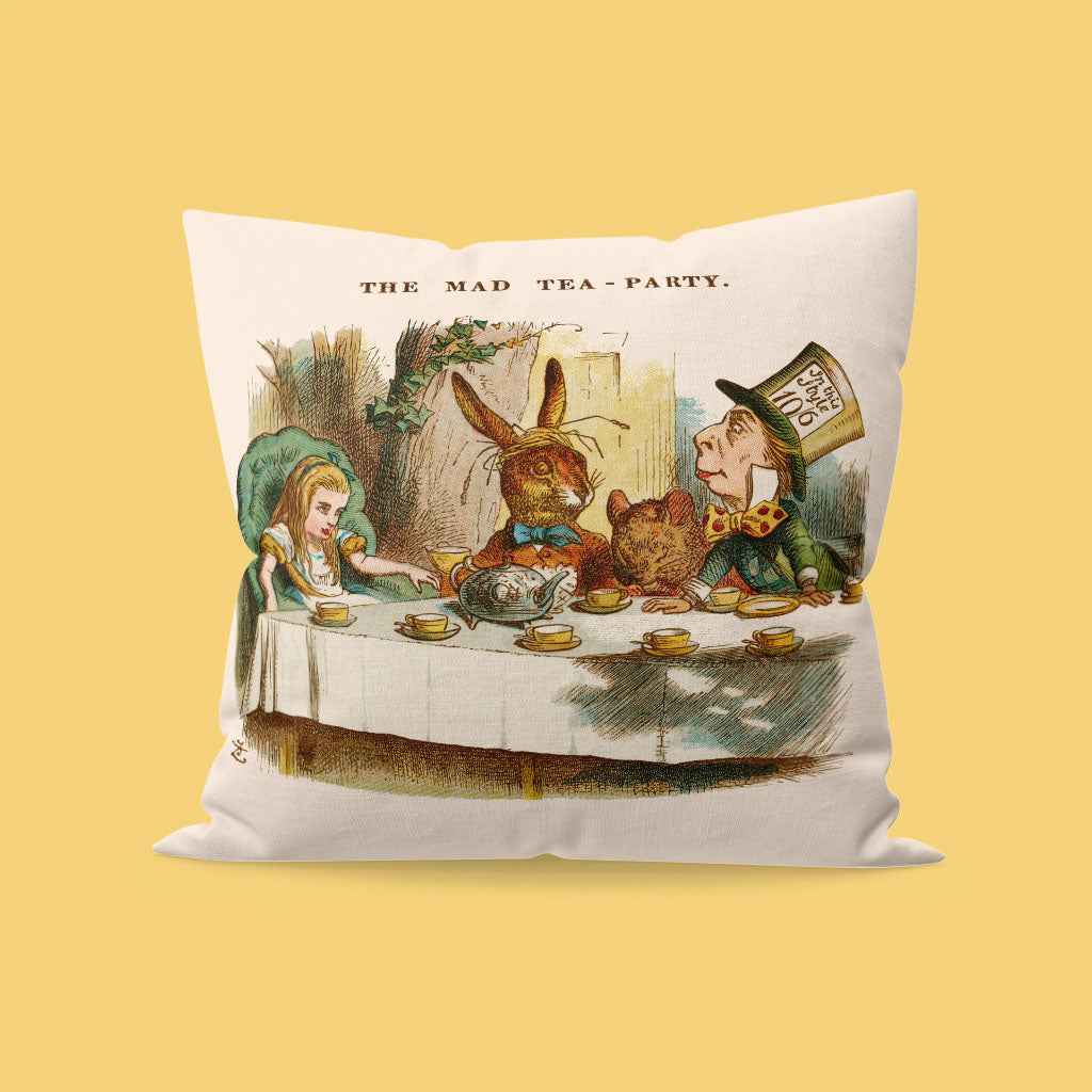 The Mad Tea-party Cushion
