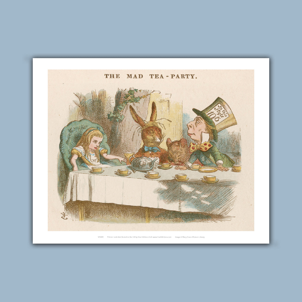 The Mad Tea-party Art Print
