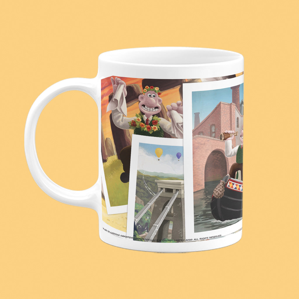 Wallace and Gromit Canal Boat Trip in Birmingham Mug