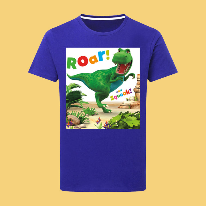 Dinosaur Roar Letters T-Shirt