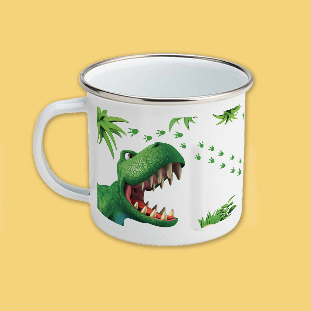 Dinosaur Roar ROAR Enamel Mug