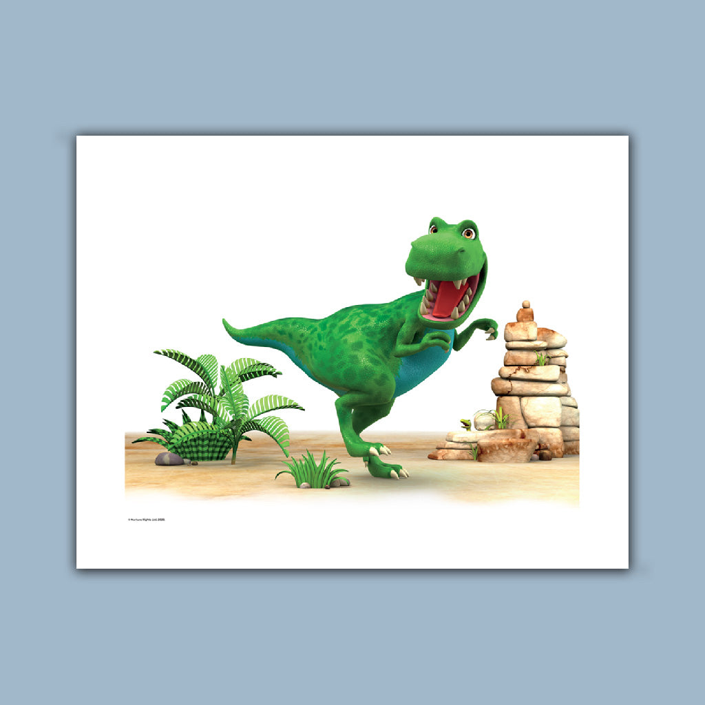 Dinosaur Roar ROAR Art Print