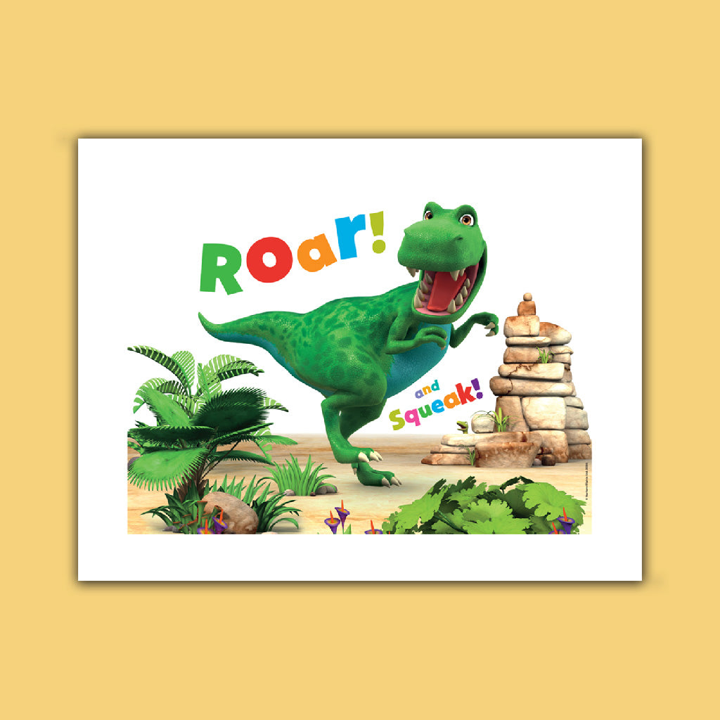 Dinosaur Roar Scenes Art Print