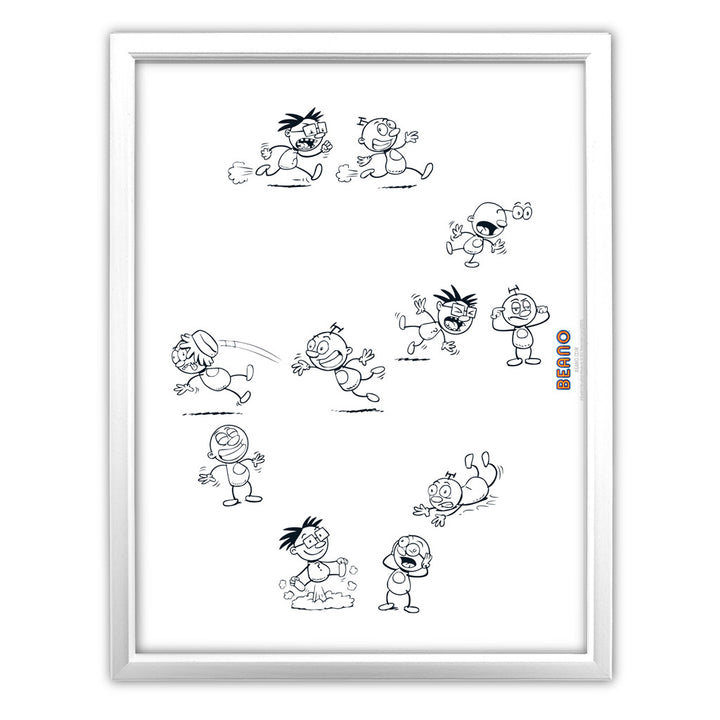 The Numbskulls Art Print