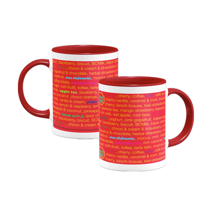 Chupa Chups Red/Yellow Flavours Coloured Mug