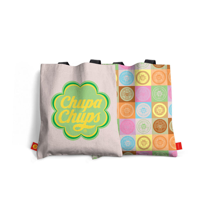 Chupa Chups Pastel Lolly Wrappers Tote Bag