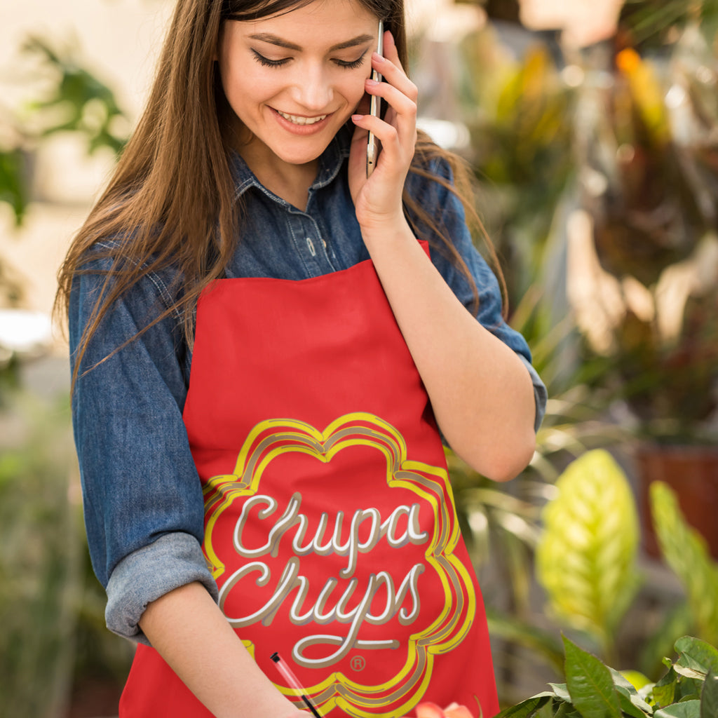 Chupa Chups Neon Sign Red Apron