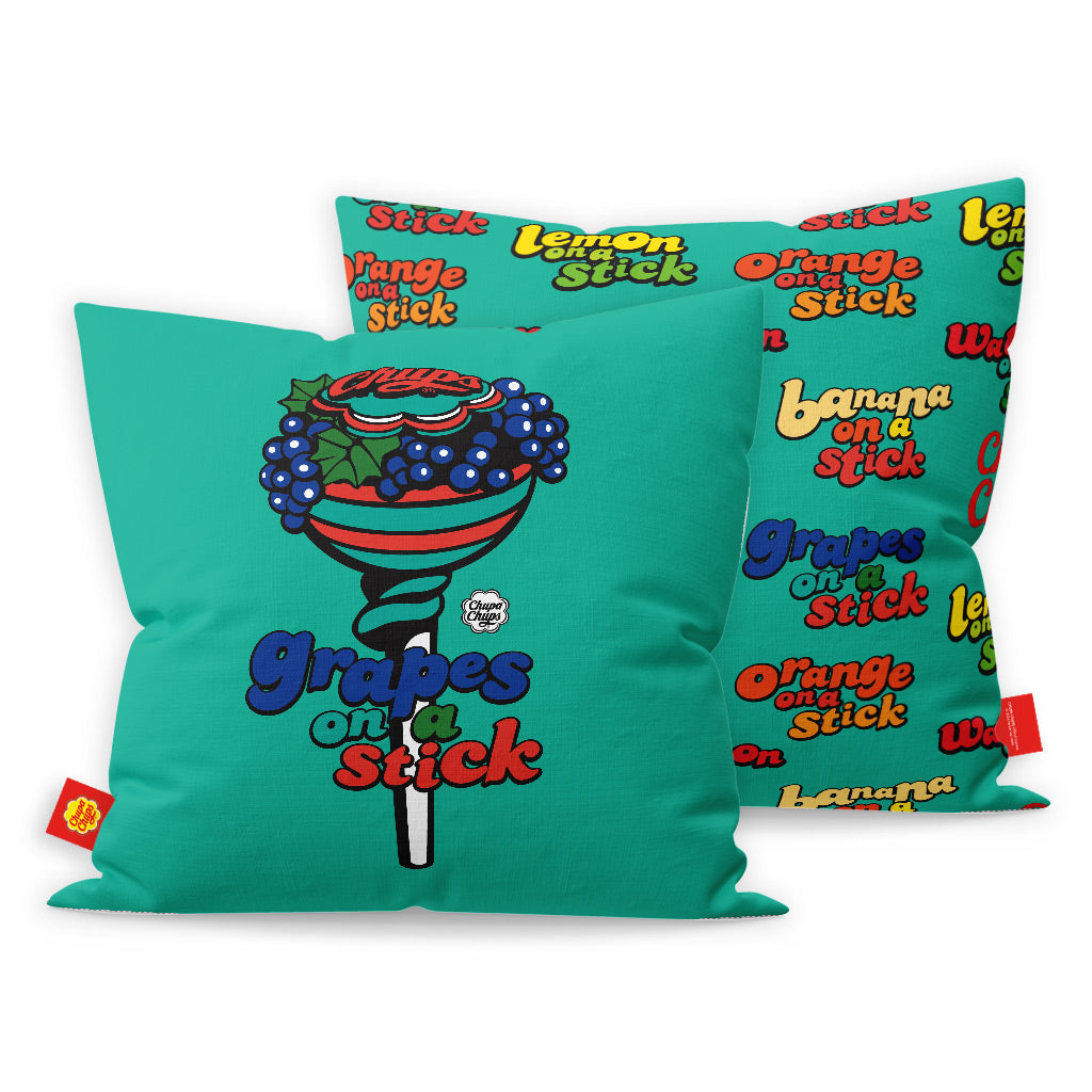 Chupa Chups Grapes on a Stick Cushion